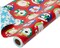 Wrapping Paper, Santa and Snowflakes (1 Jumbo Roll 30 in. x 70 ft.)